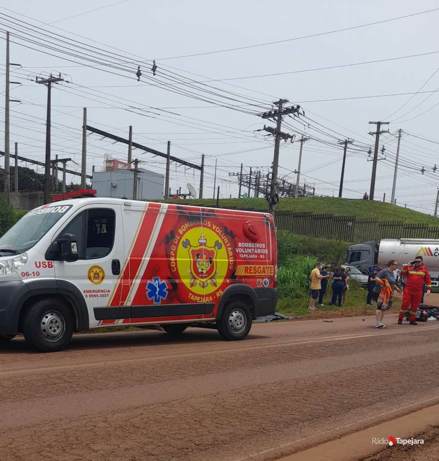 Jovem perde a vida em acidente de trânsito em Tapejara Rádio Tapejara