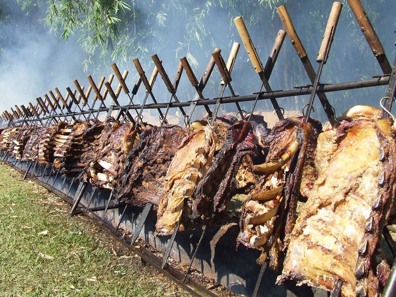 Churrasco - a comida típica gaúcha