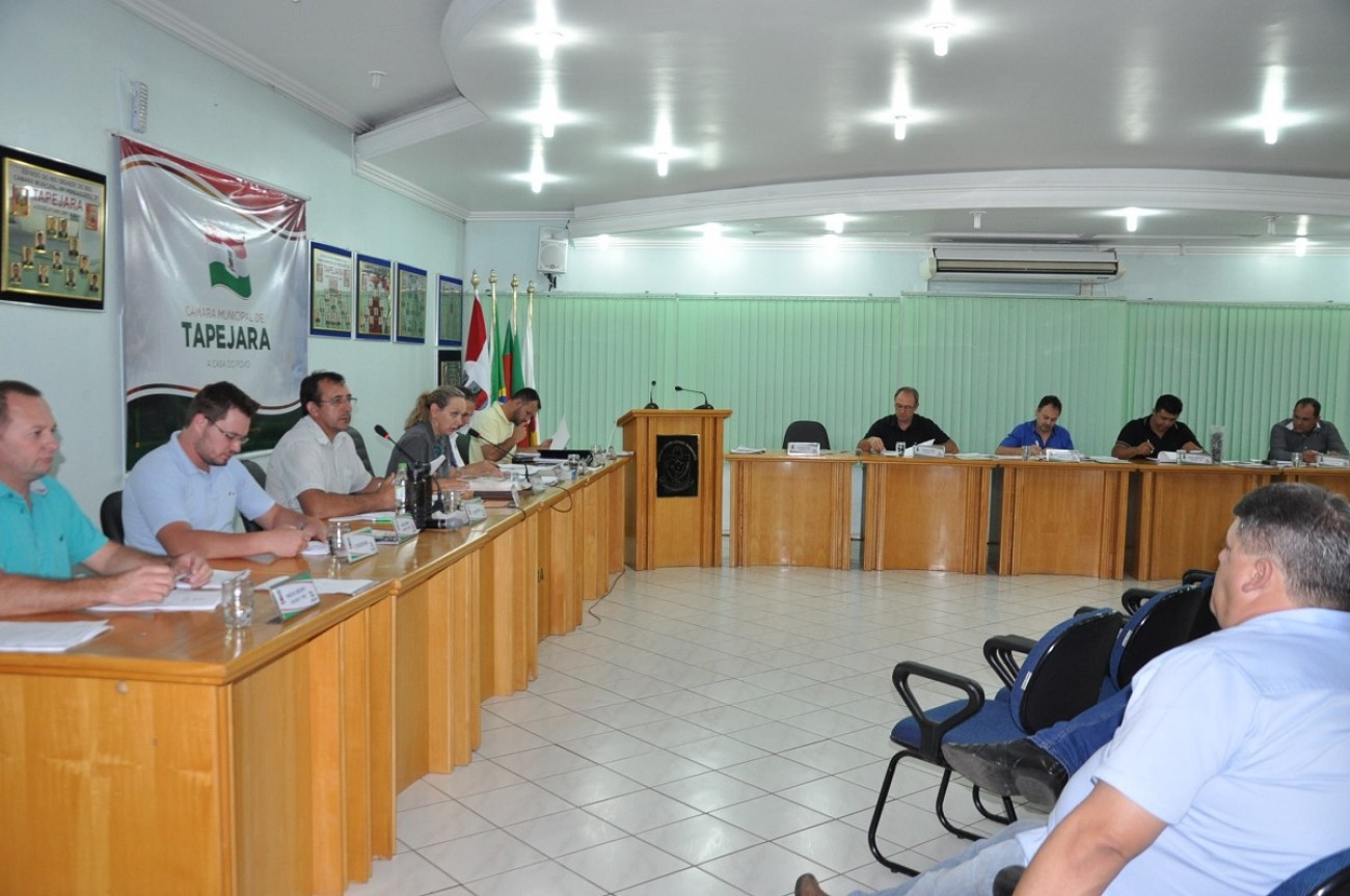 Câmara de Vereadores de Tapejara realiza mais uma Sessão Ordinária