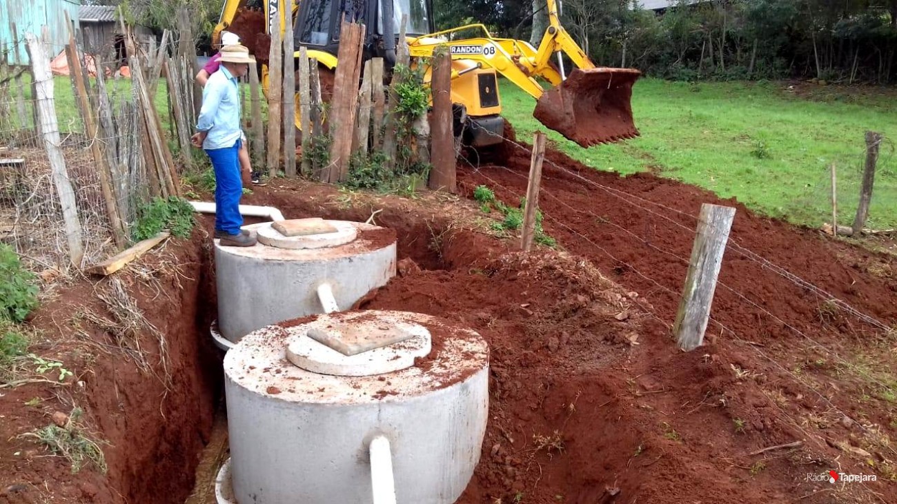 Obras de saneamento básico são realizadas em Capão Bonito do Sul