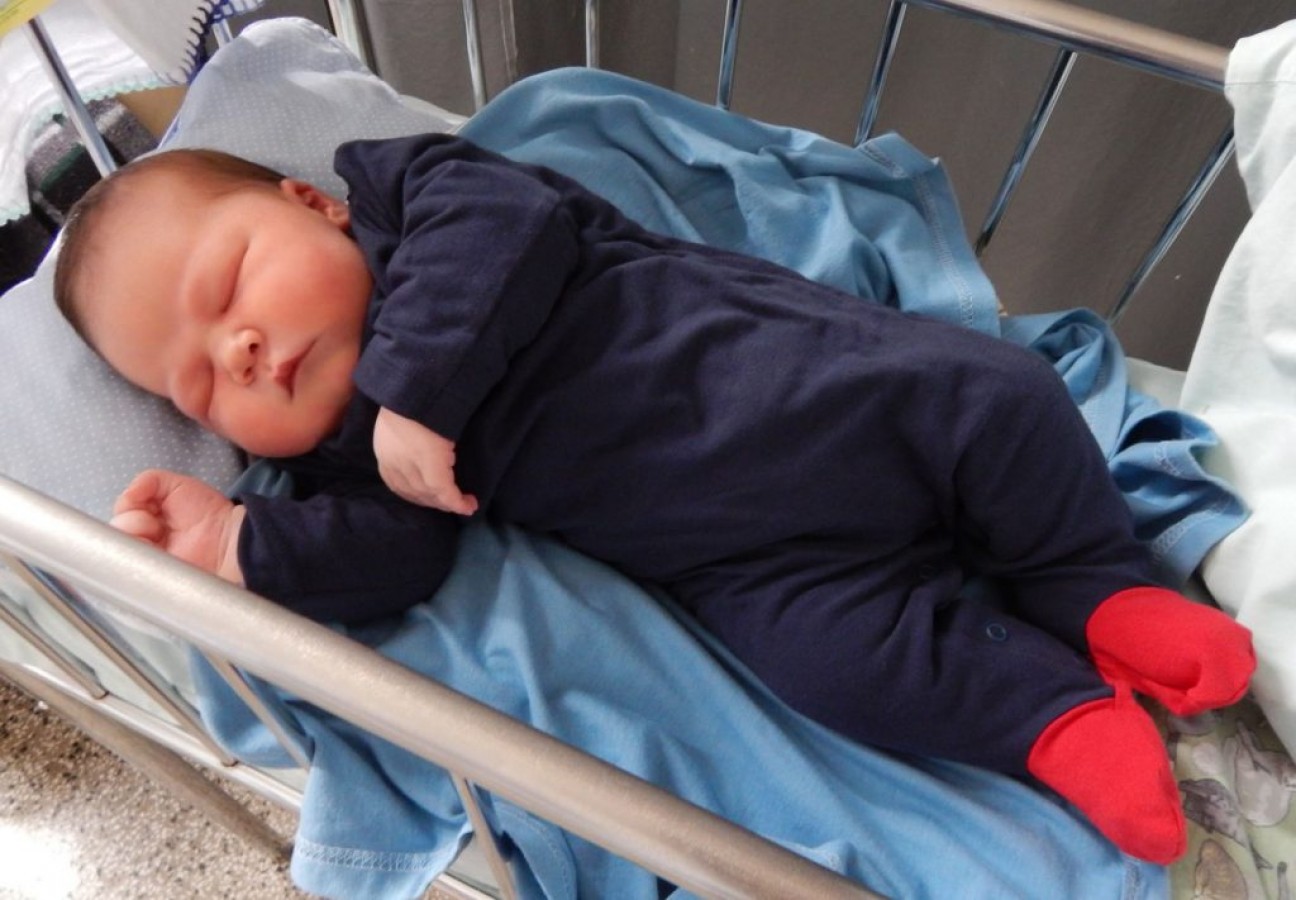 Bebê nasce com mais de cinco quilos em Carazinho