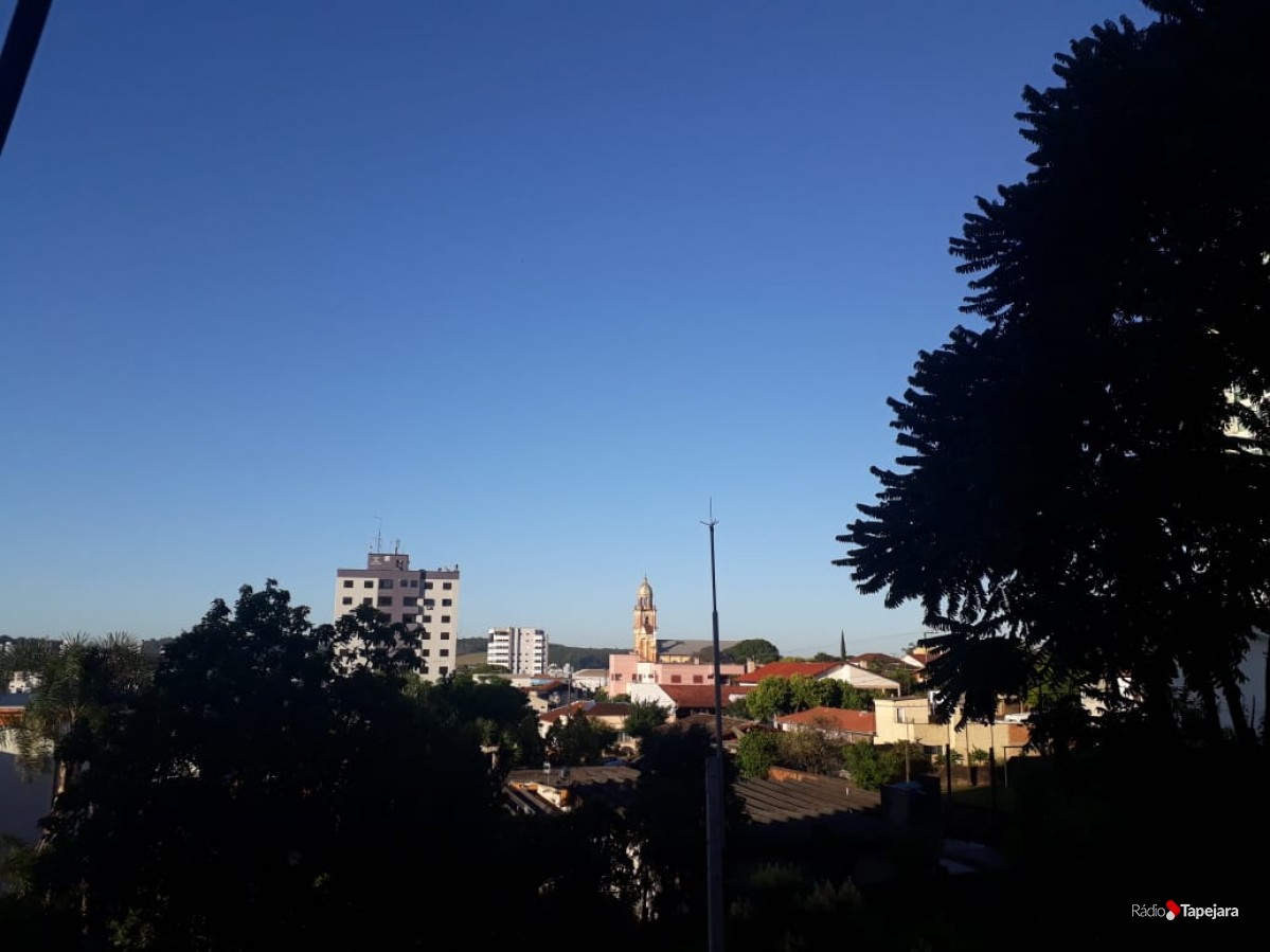 Sol predomina em Tapejara nesta quinta-feira