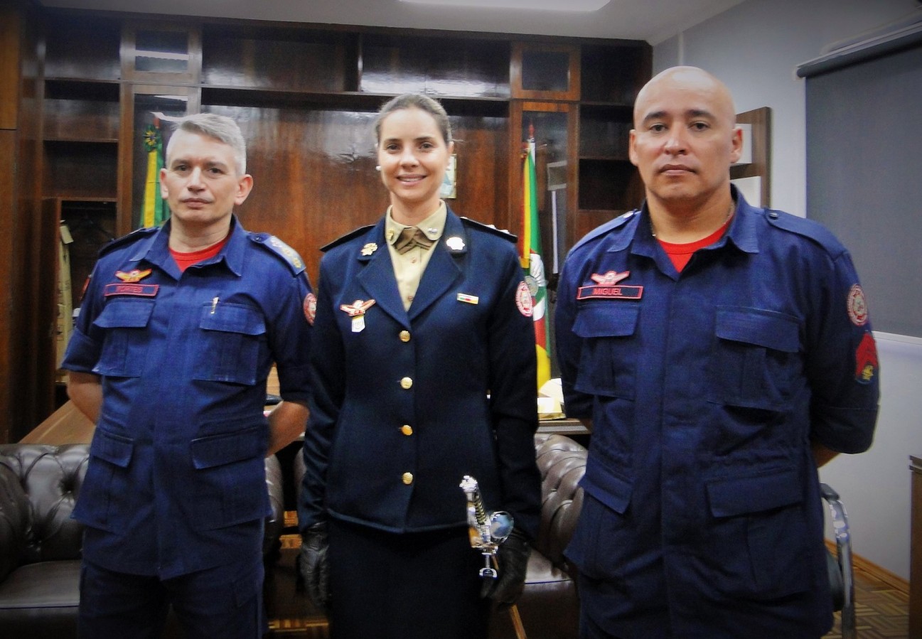 É de Vila Lângaro a Comandante do Pelotão de Bombeiros Militar de Canela