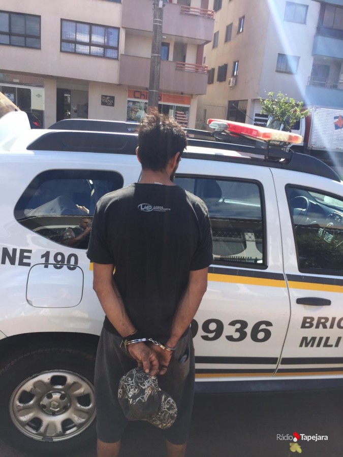 Homem foi preso nesta quarta-feira em Tapejara