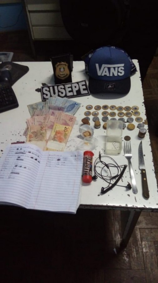 Agentes da Susepe encontram drogas em cela do Presídio de Passo Fundo