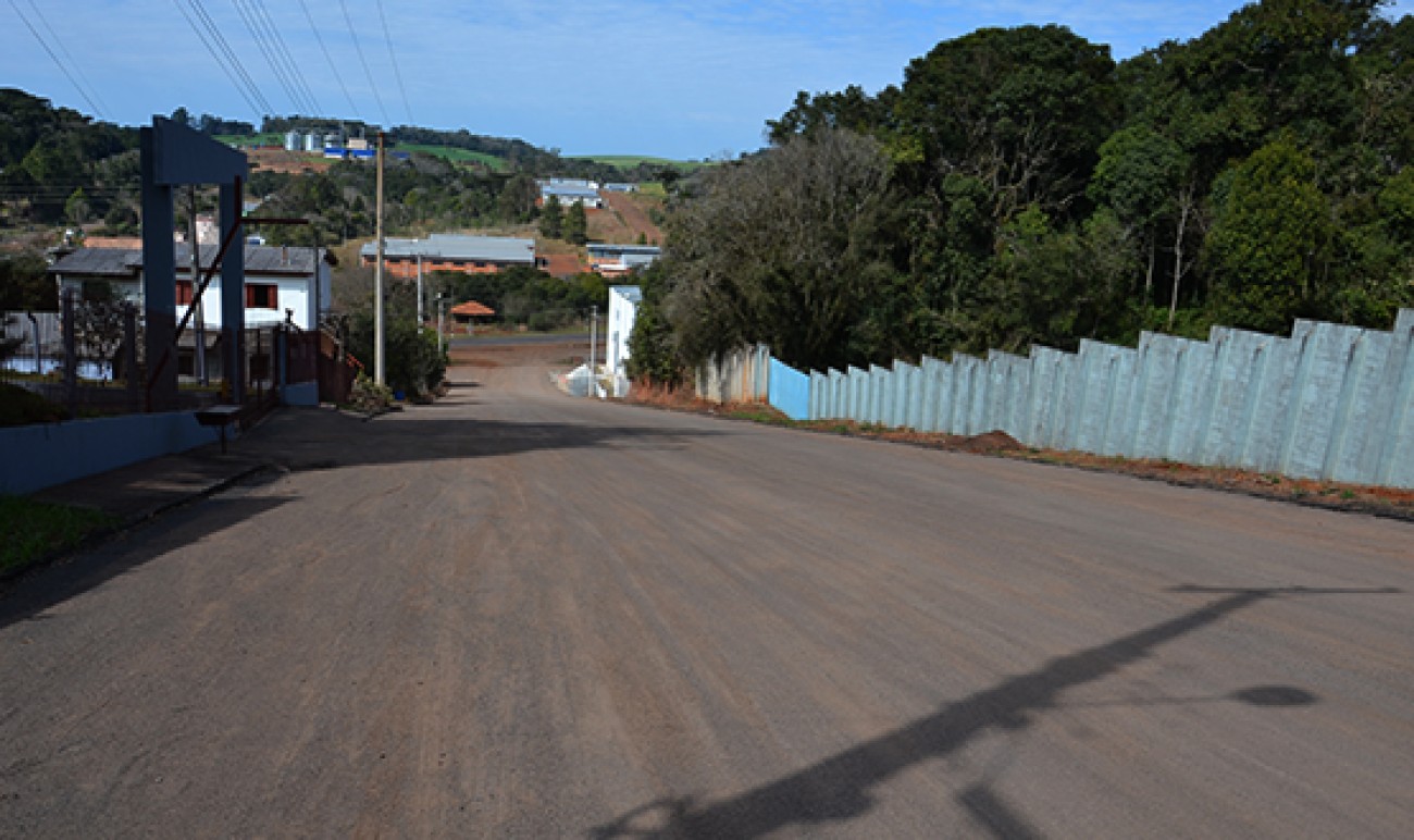 Obras de pavimentação são concluídas em Getúlio Vargas