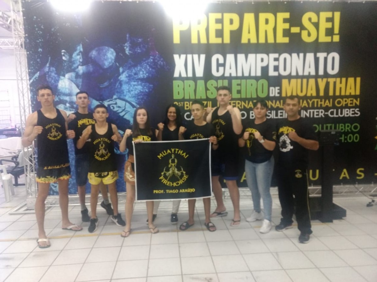 CT FIREHORSE mais uma vez no pódio no Campeonato Brasileiro de Muay Thai