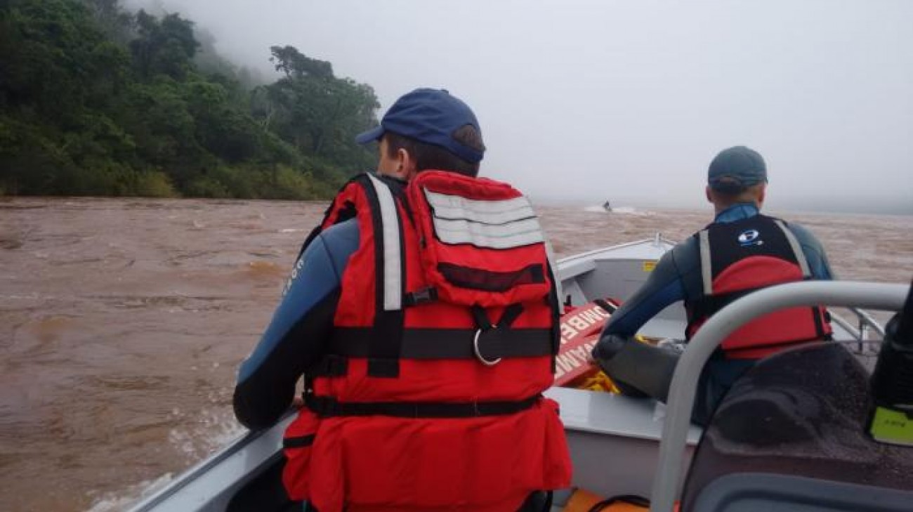 Comportas de usina hidrelétrica são fechadas para auxiliar buscas a gaúcho desaparecido no Rio Uruguai
