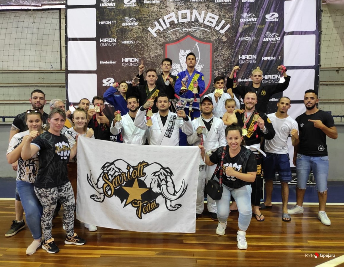 Jiu jitsu tapejarense foi destaque em Joaçaba SC