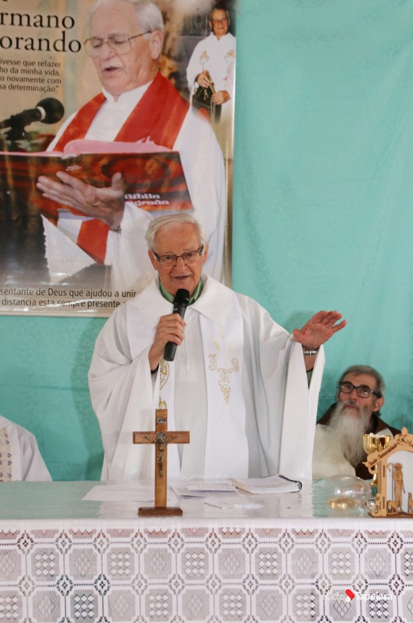 Missa celebrou 60 anos de sacerdócio do Frei Germano Miorando