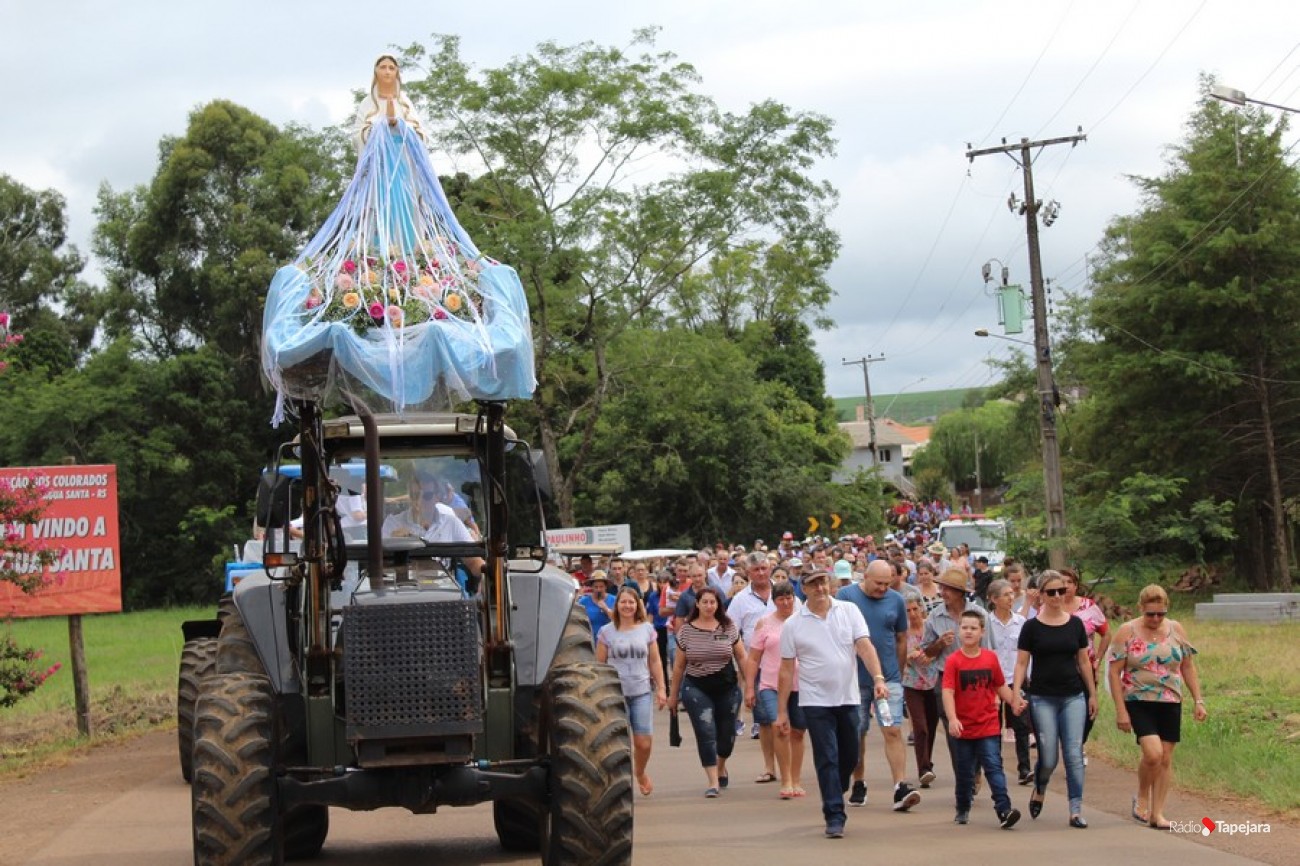 49ª Romaria dos Agricultores foi realizada na Gruta em Água Santa