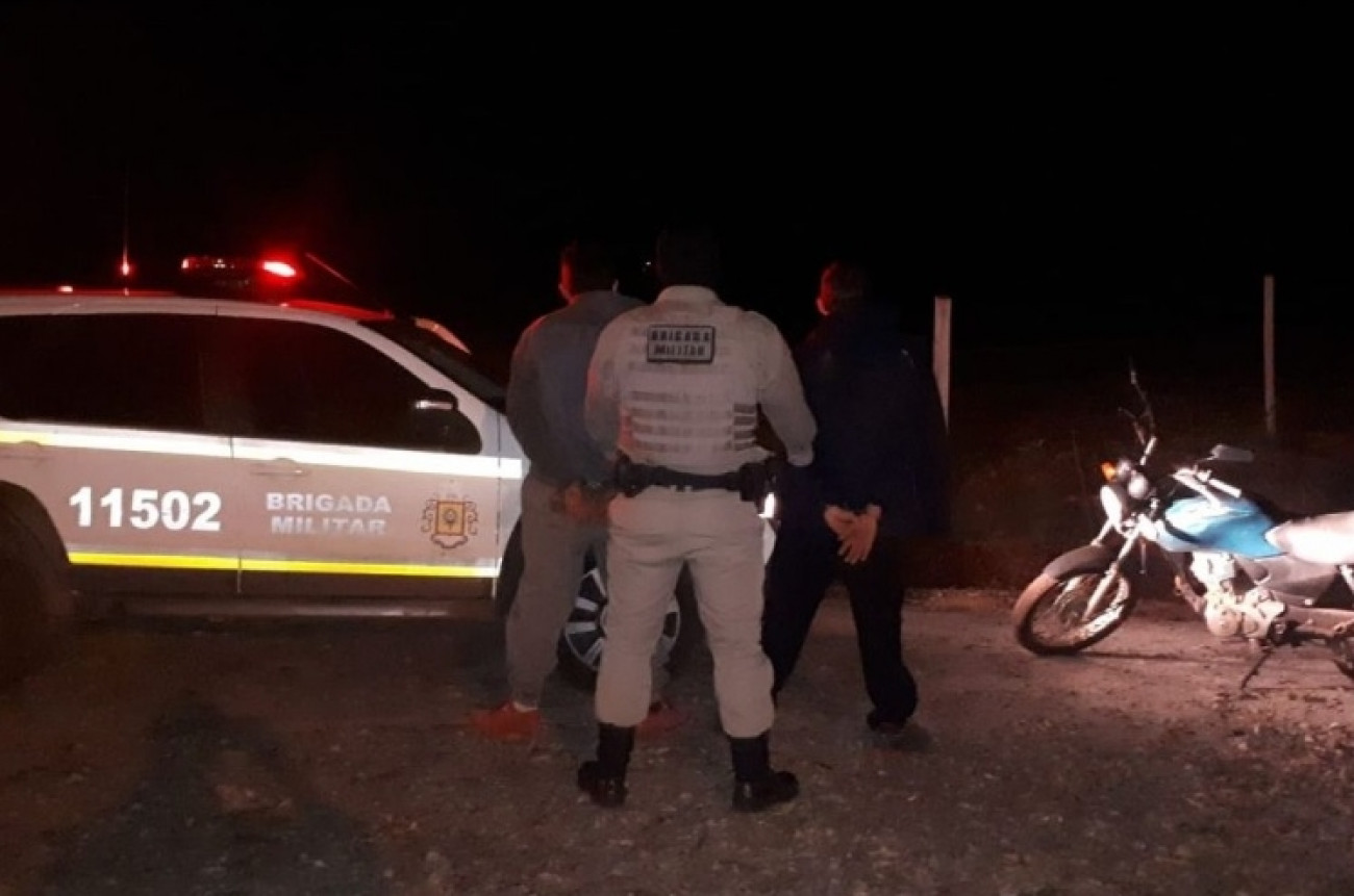 BM recupera motocicleta furtada no centro de Tapejara