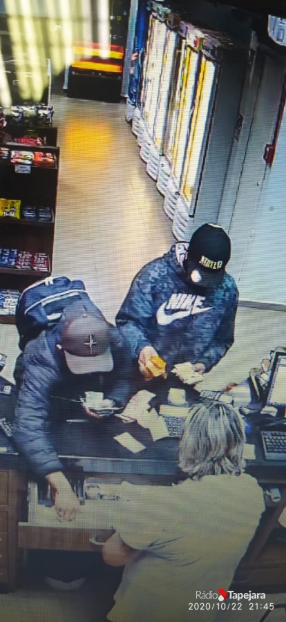 Bandidos assaltam posto de combustíveis em Tapejara