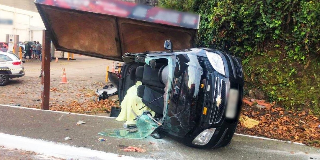 Criminoso em fuga morre em acidente de trânsito em Caxias do Sul