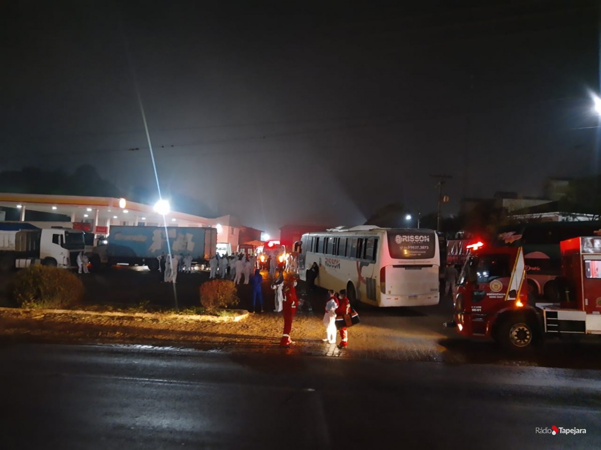 Fábrica da Aurora Alimentos é evacuada após vazamento de amônia em Tapejara