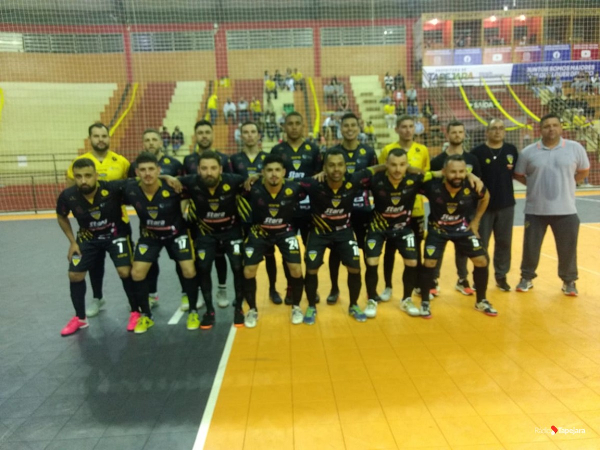 Tapejara Futsal goleia a AEEF por 6x1 pelo Gauchão Série C