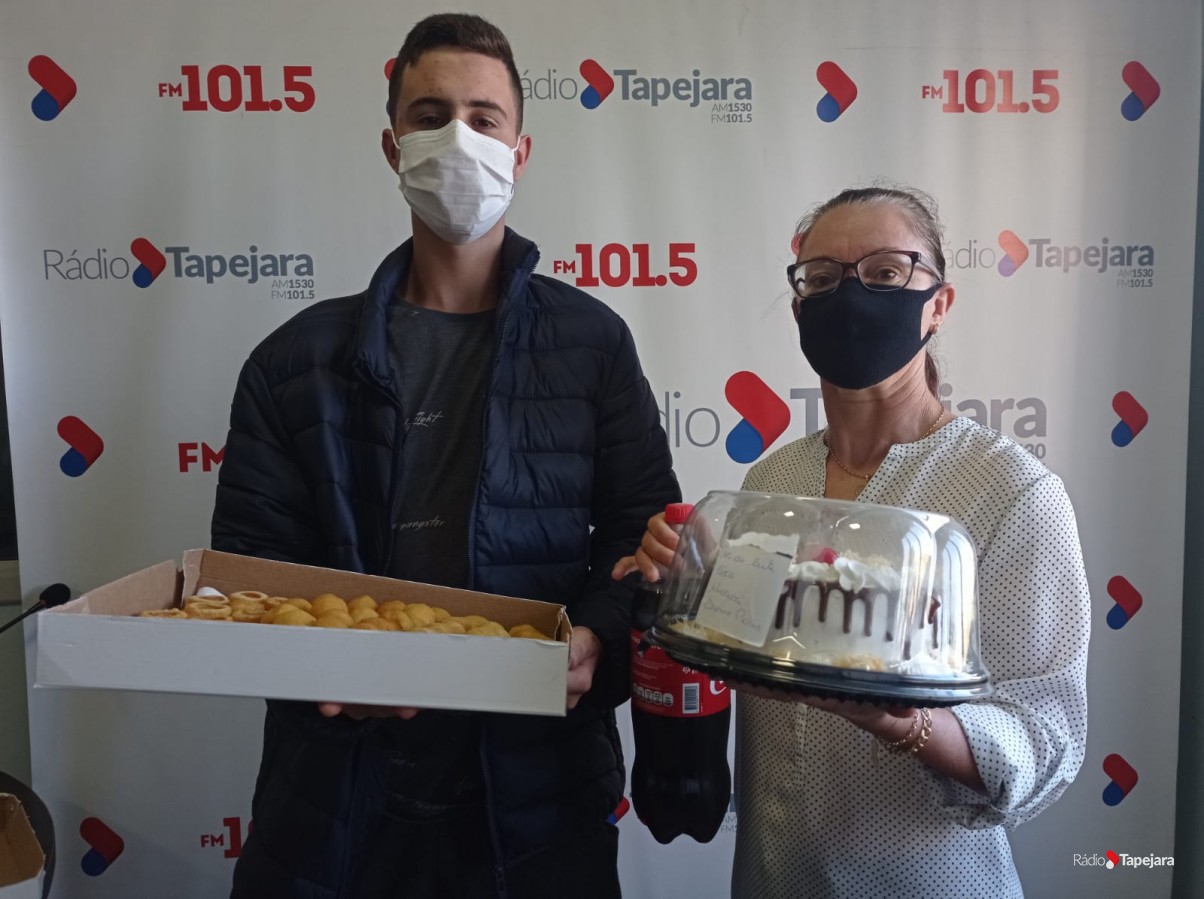 Aldenice Santini Vizentin é a ganhadora da promoção Aniversariante da Semana