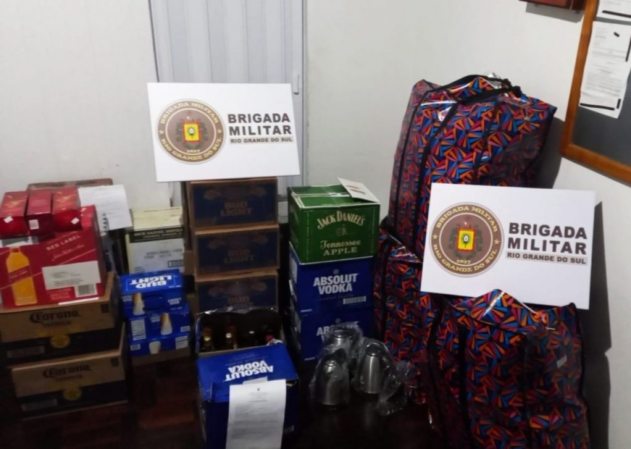 Mais de R$ 18 mil em produtos que viriam para Passo Fundo e Marau são apreendidos