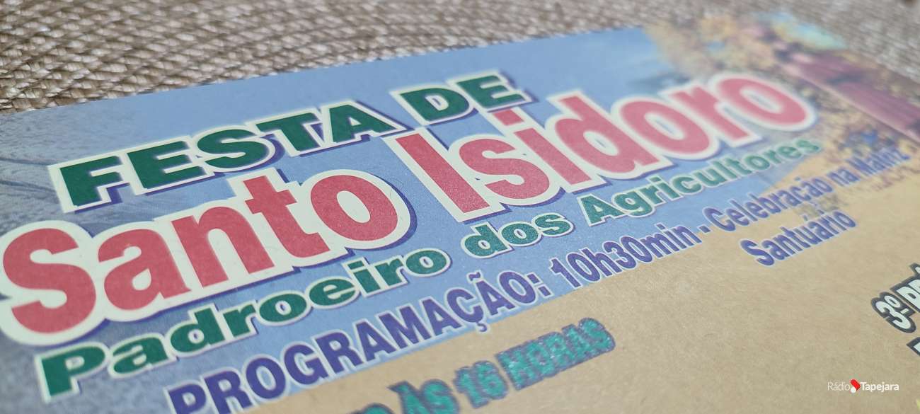 Festa de Santo Isidoro acontece nesse domingo, em Ibiaçá