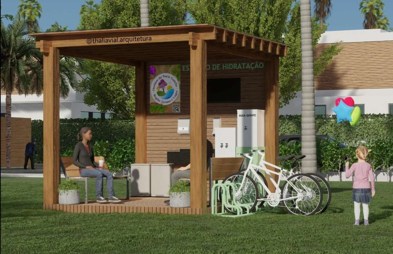 Municípios da AMAU terão estações de hidratação para ciclistas e população
