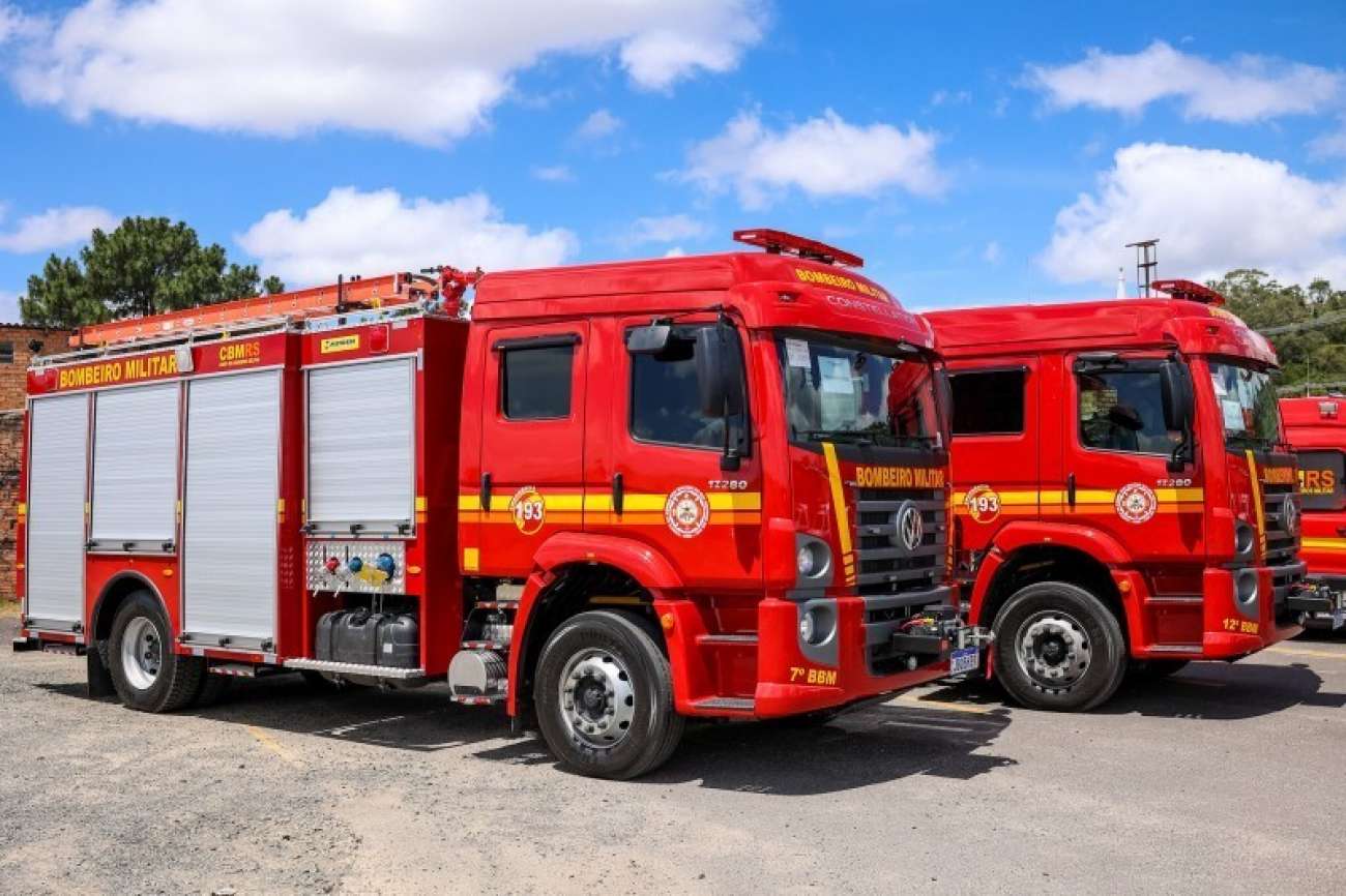 Corpo de Bombeiros Militar deve receber 30 caminhões auto bomba tanque