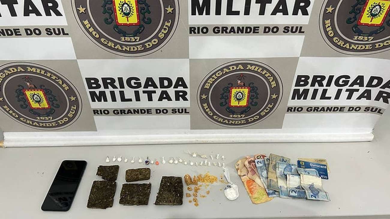 Mulher é detida por tráfico de drogas em Getúlio Vargas