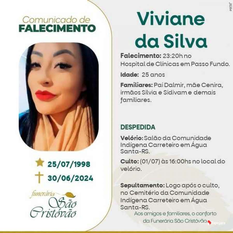 Viviane da Silva - Rádio Tapejara FM 101.5