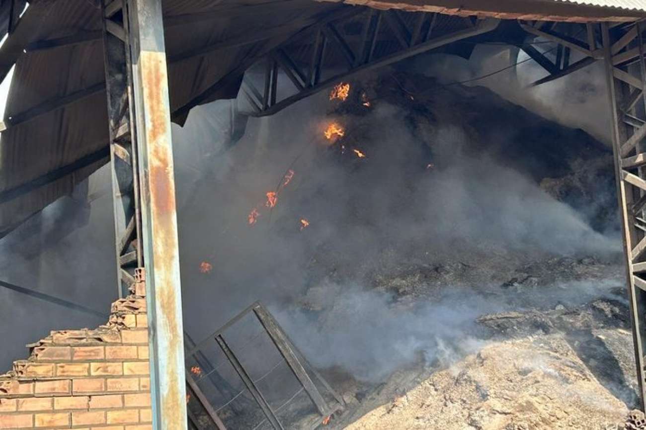 Combate a incêndio em ervateira no norte do RS chegou ao quarto dia nesse domingo