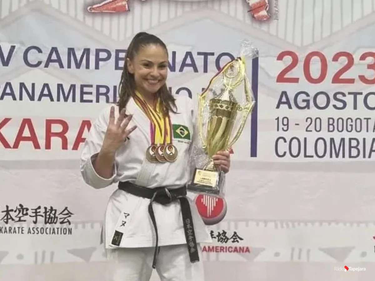 Atleta passo-fundense irá representar o Brasil no Mundial de Karatê-Do no Japão