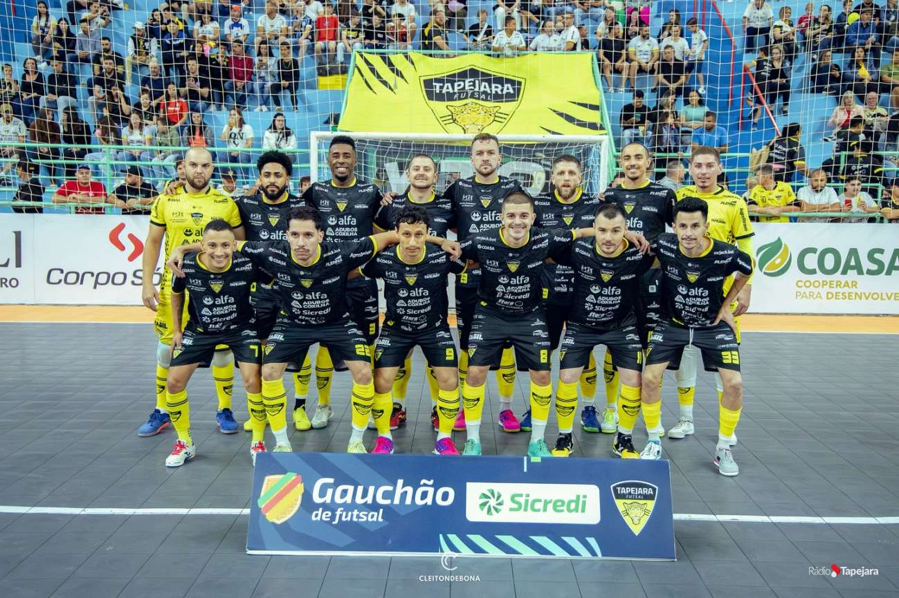 Gauchão Série B: vitória do Tapejara Futsal e demais resultados dos jogos de ida das quartas de final