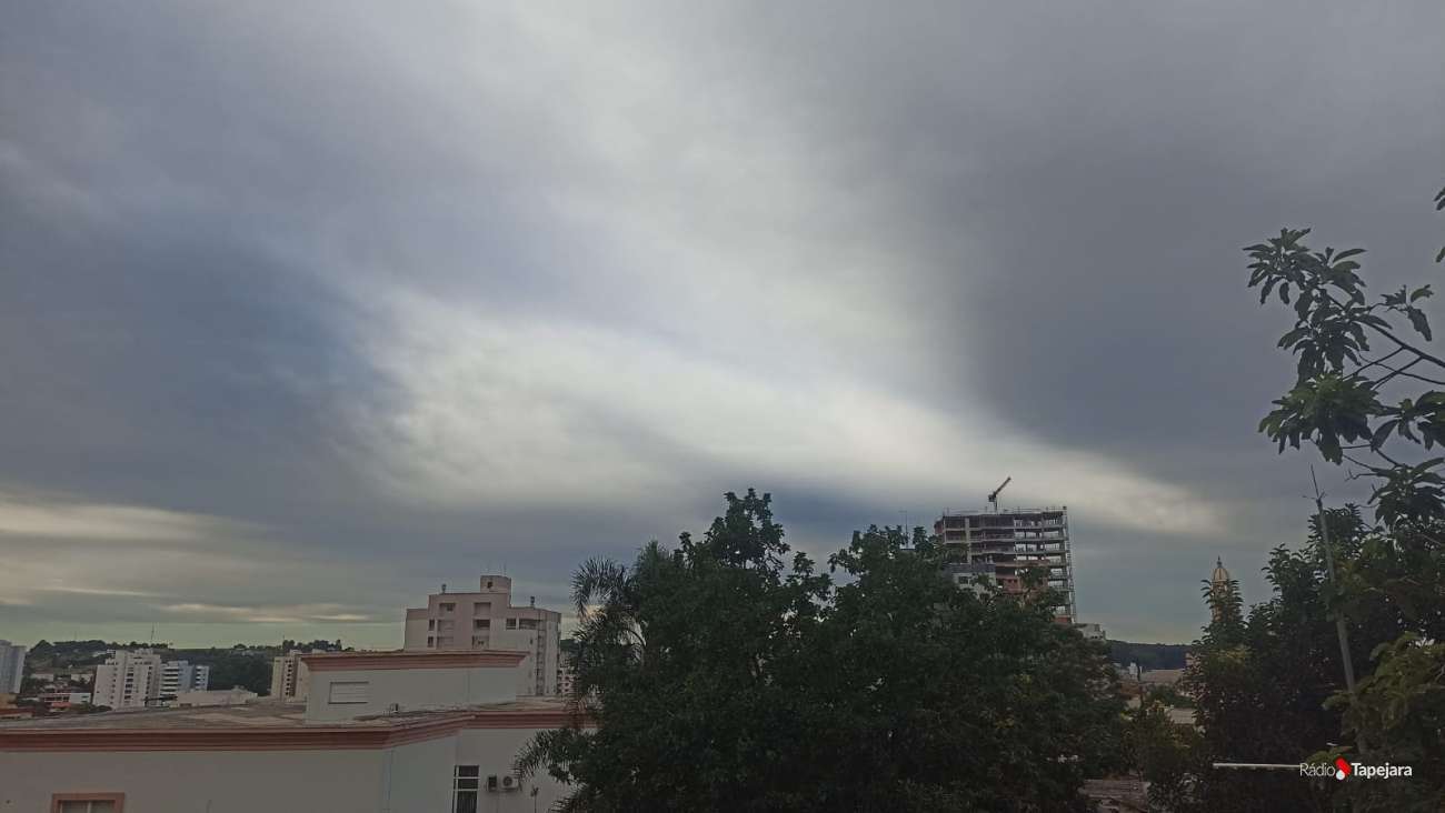 Tapejara tem predomínio de nebulosidade neste sábado, mas sem chuva