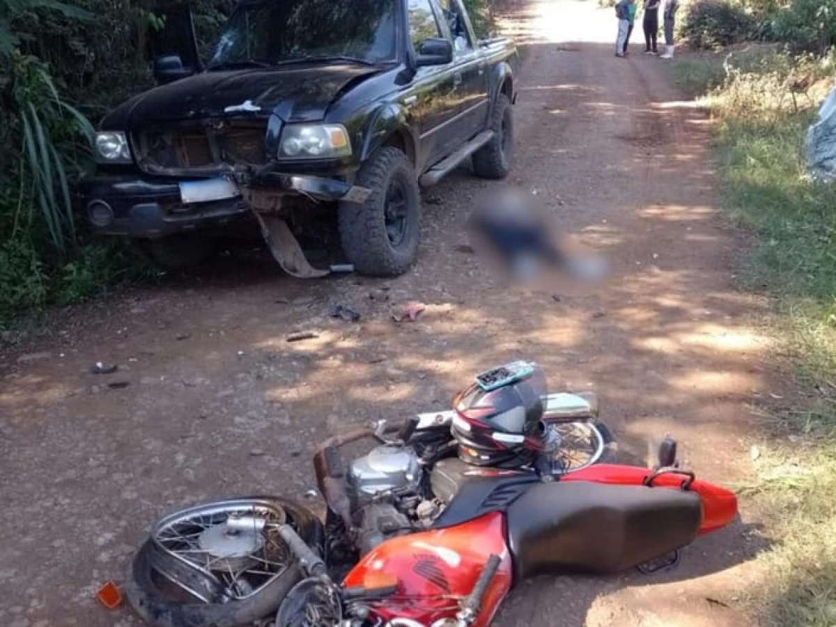 Adolescente que conduzia motocicleta morre em acidente de trânsito, em Três Passos