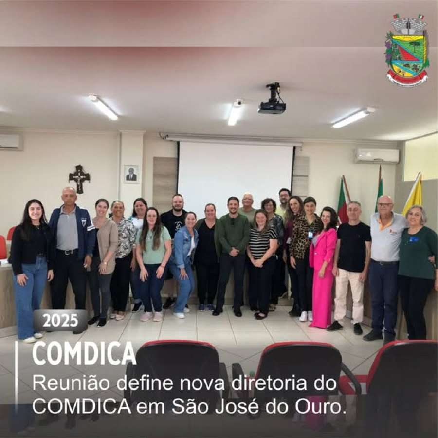Nova diretoria do COMDICA é eleita em São José do Ouro