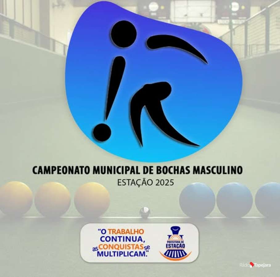 Começa hoje o Campeonato Municipal de Bochas Masculino de Estação – 2025