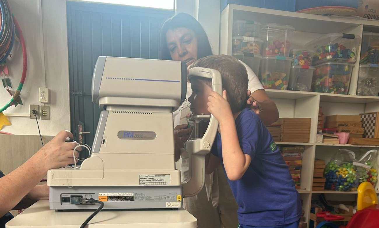 Programa Olhar de Criança: mais de 9 mil alunos de Passo Fundo passam por teste de visão no Hospital de Olhos Lions