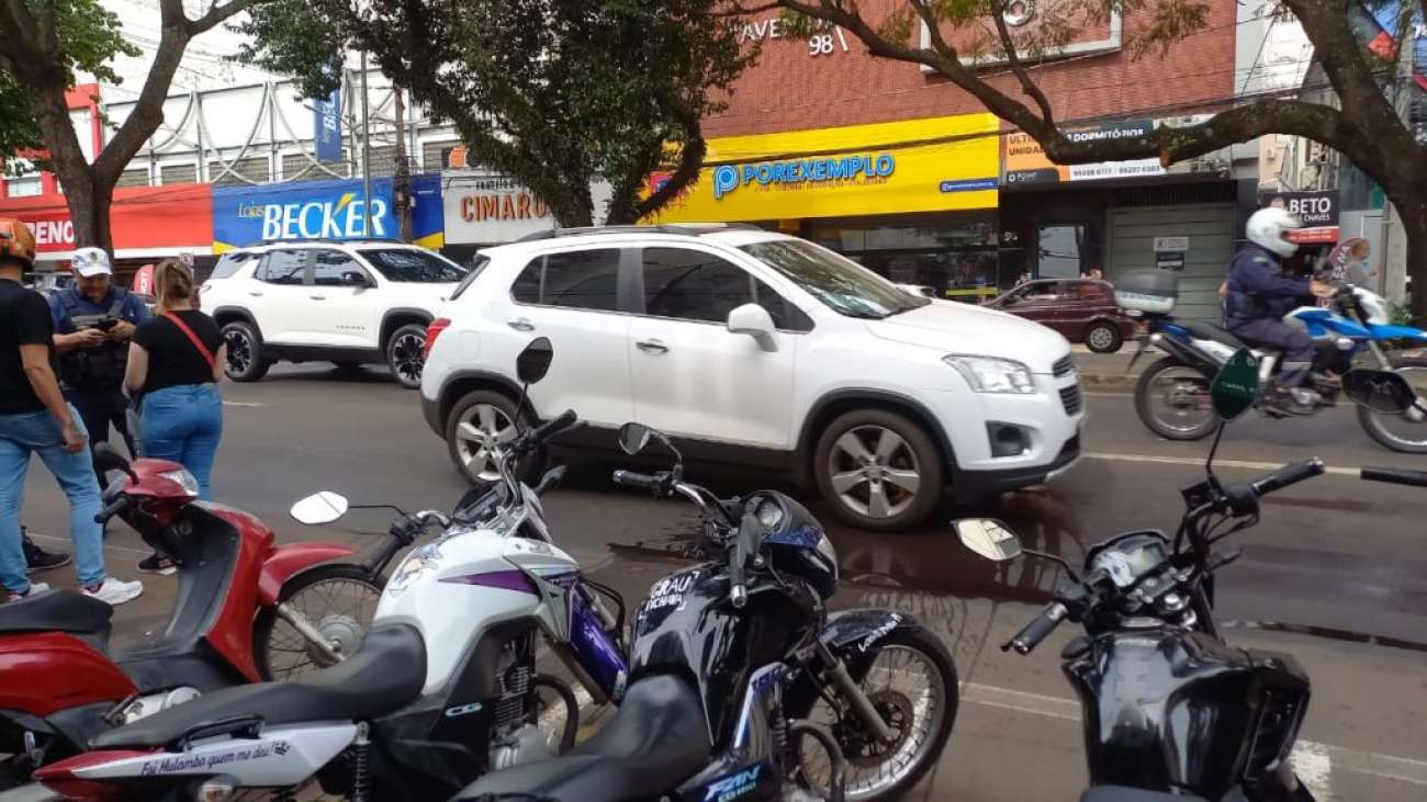 Idosa é atropelada no centro de Passo Fundo; estado é considerado grave