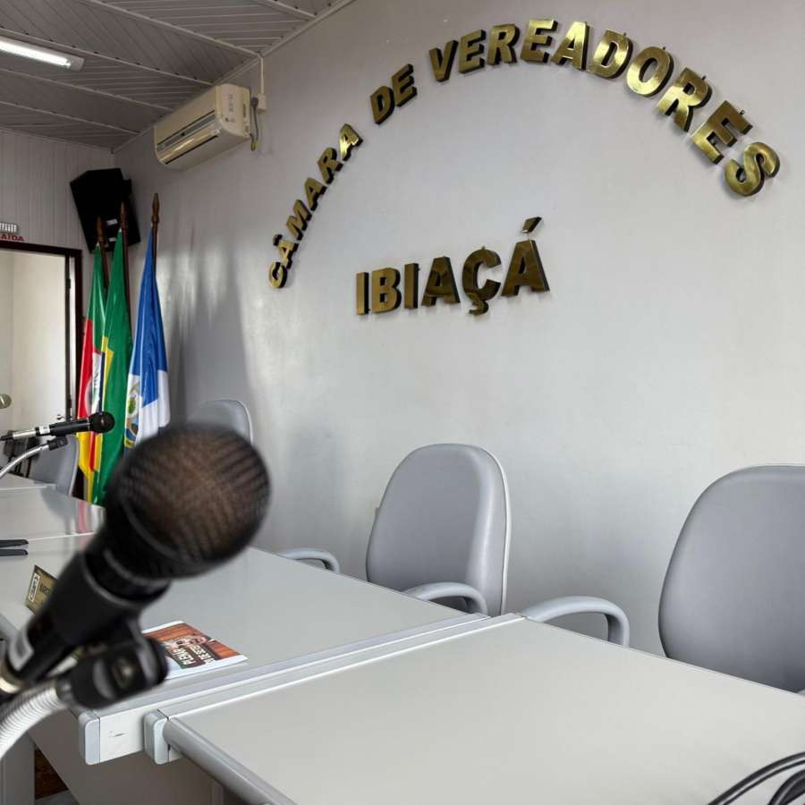 Câmara de Ibiaçá vota cinco Projetos de Lei nesta segunda-feira