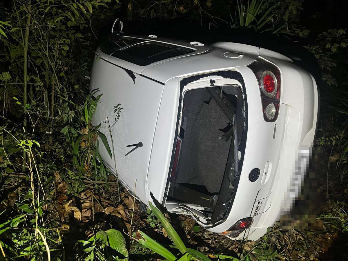 Acidente é registrado na ERS 135, em Getúlio Vargas