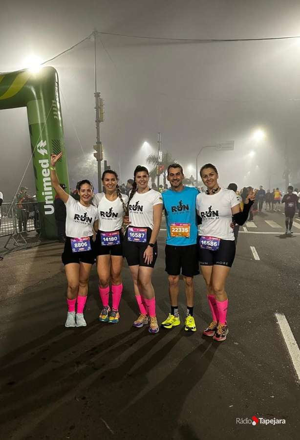 Atletas Levam o Nome de Tapejara Run para a 40ª Maratona Internacional de Porto Alegre