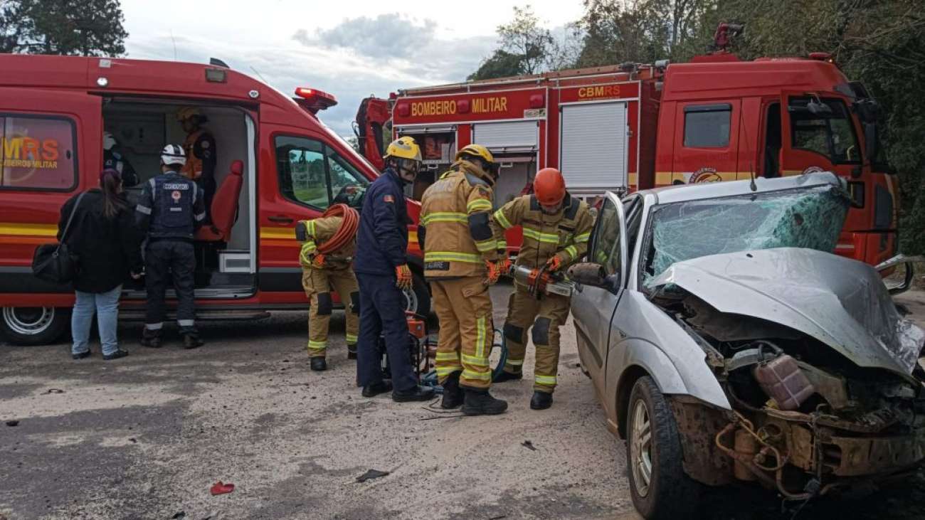 Homem morre em acidente de trânsito na RS-153, em Passo Fundo