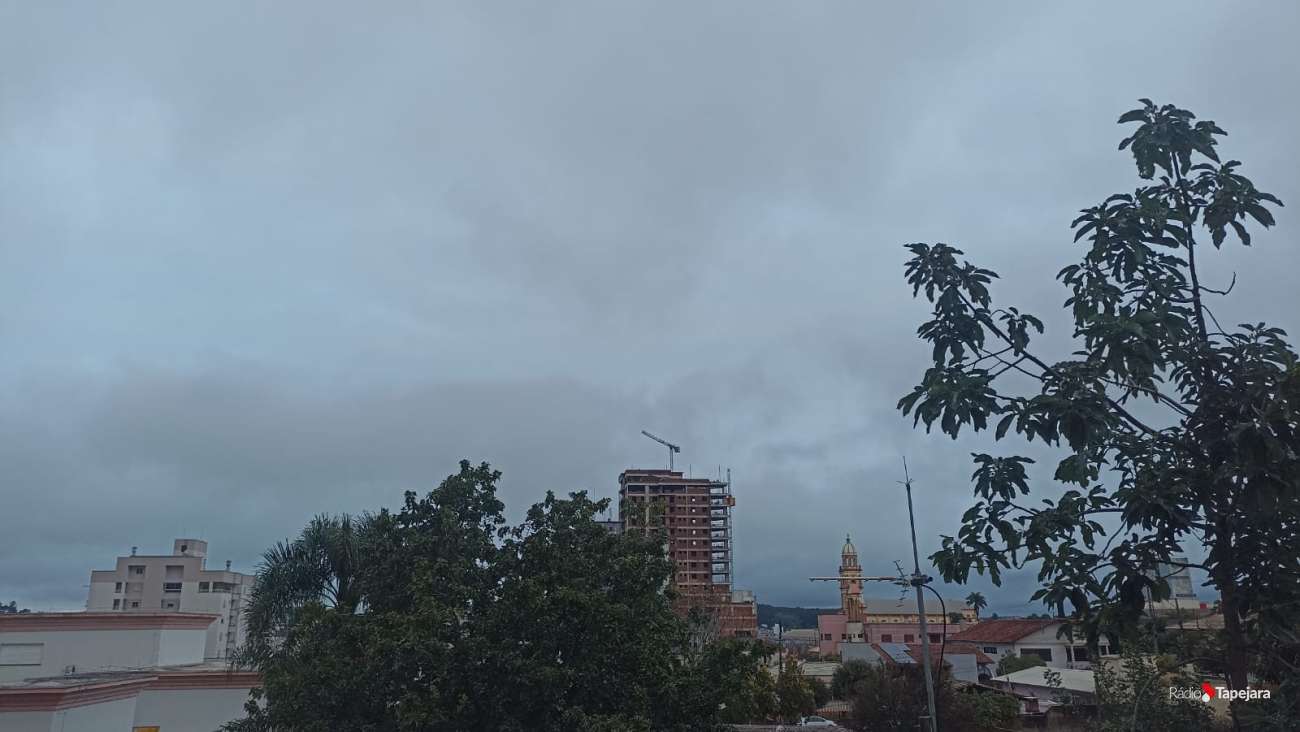 Chuva dá trégua e temperatura despenca em Tapejara