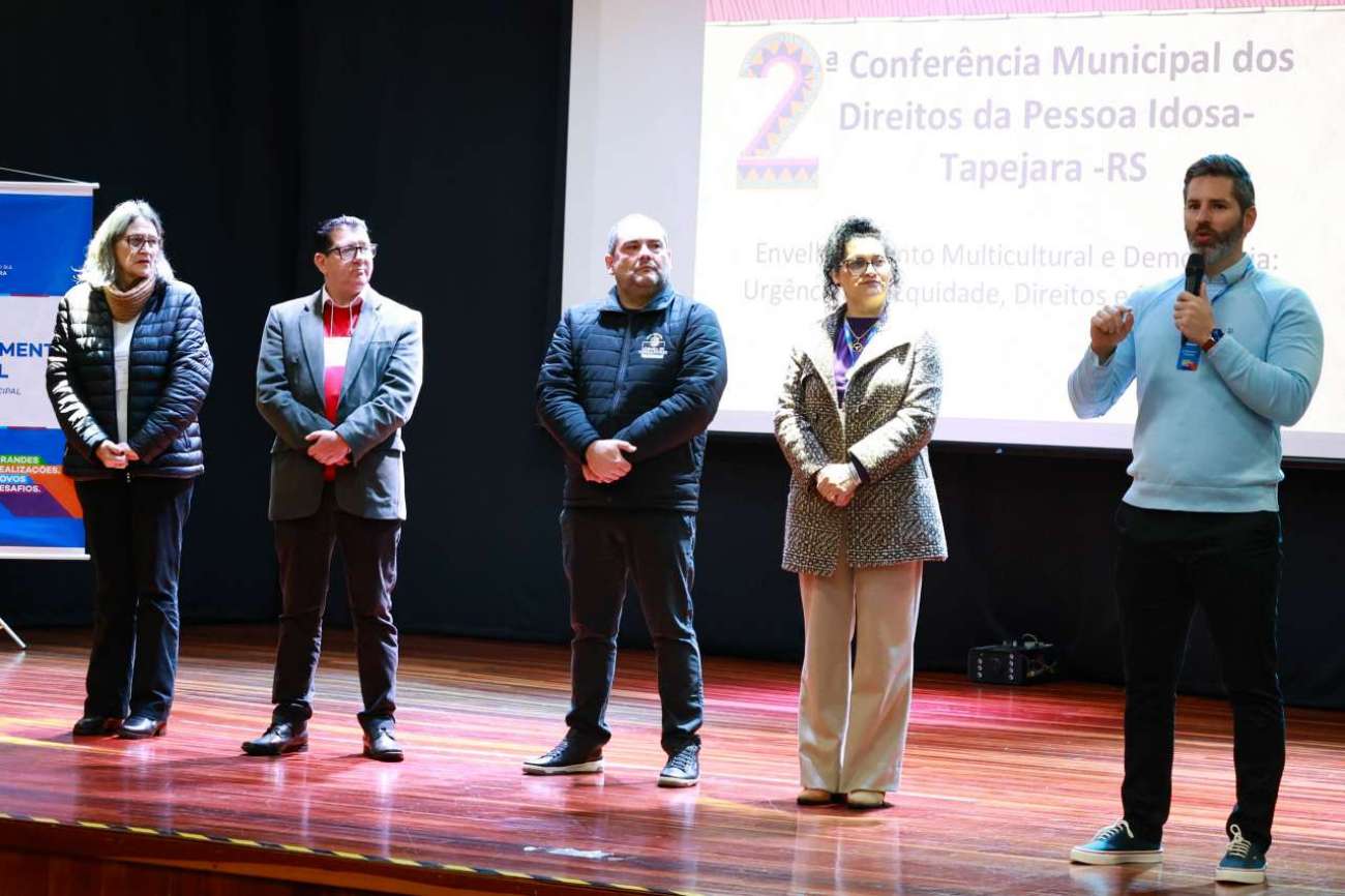 Tapejara debate políticas públicas durante 2ª Conferência da Pessoa Idosa