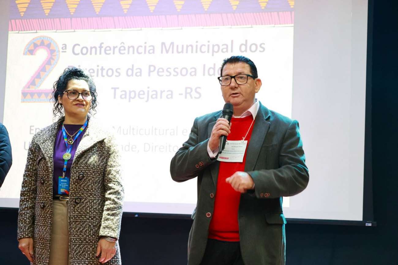 “Jovens de Tapejara deram uma lição de responsabilidade e comprometimento”, destaca secretário na Conferência da Pessoa Idosa