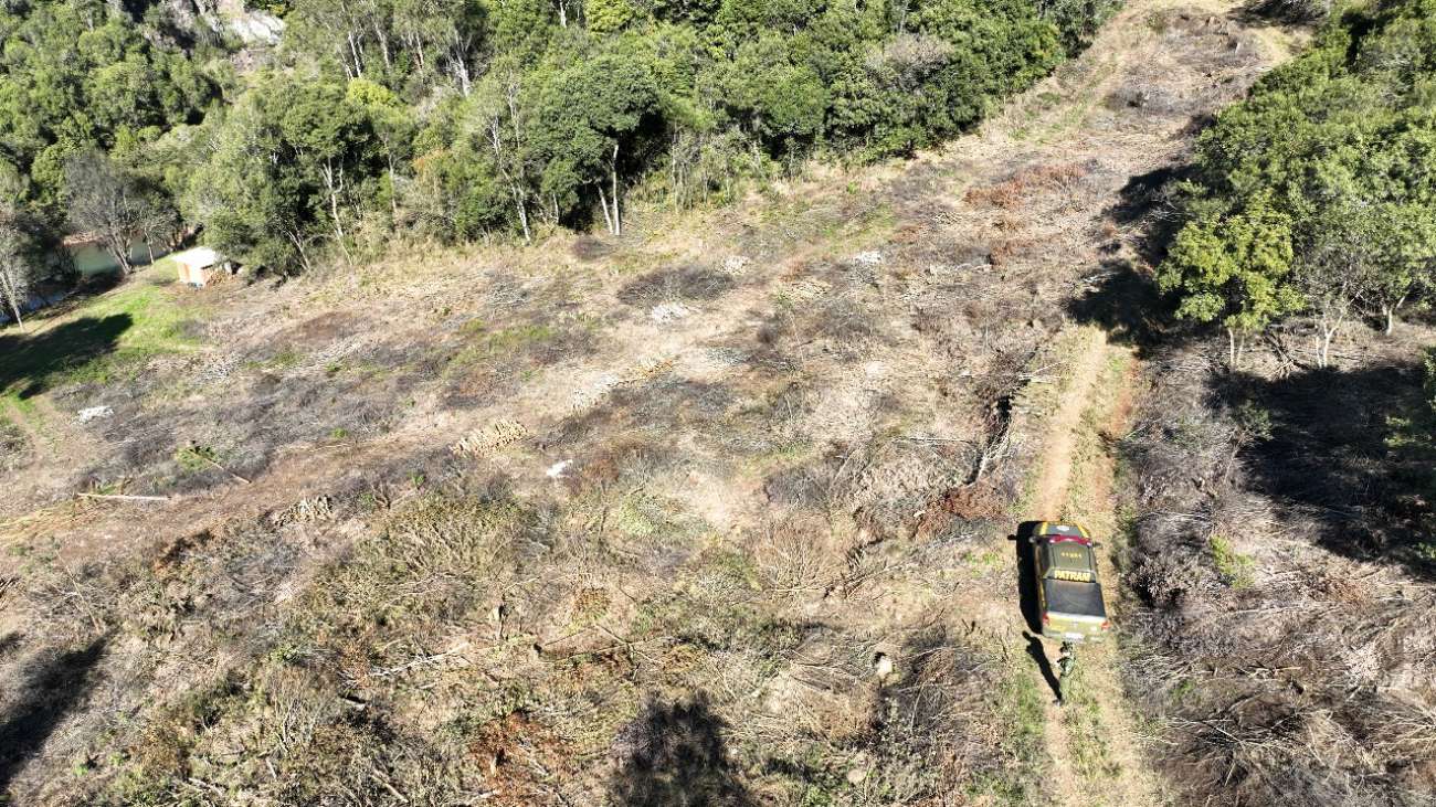 Brigada Militar constata irregularidades ambientais no município de Ciríaco