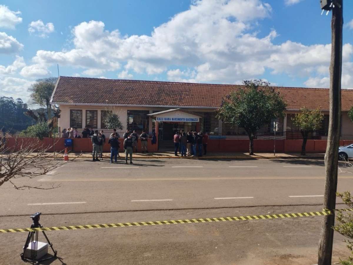 Aulas em escola alvo de ataque em Estação serão retomadas nesta quinta-feira