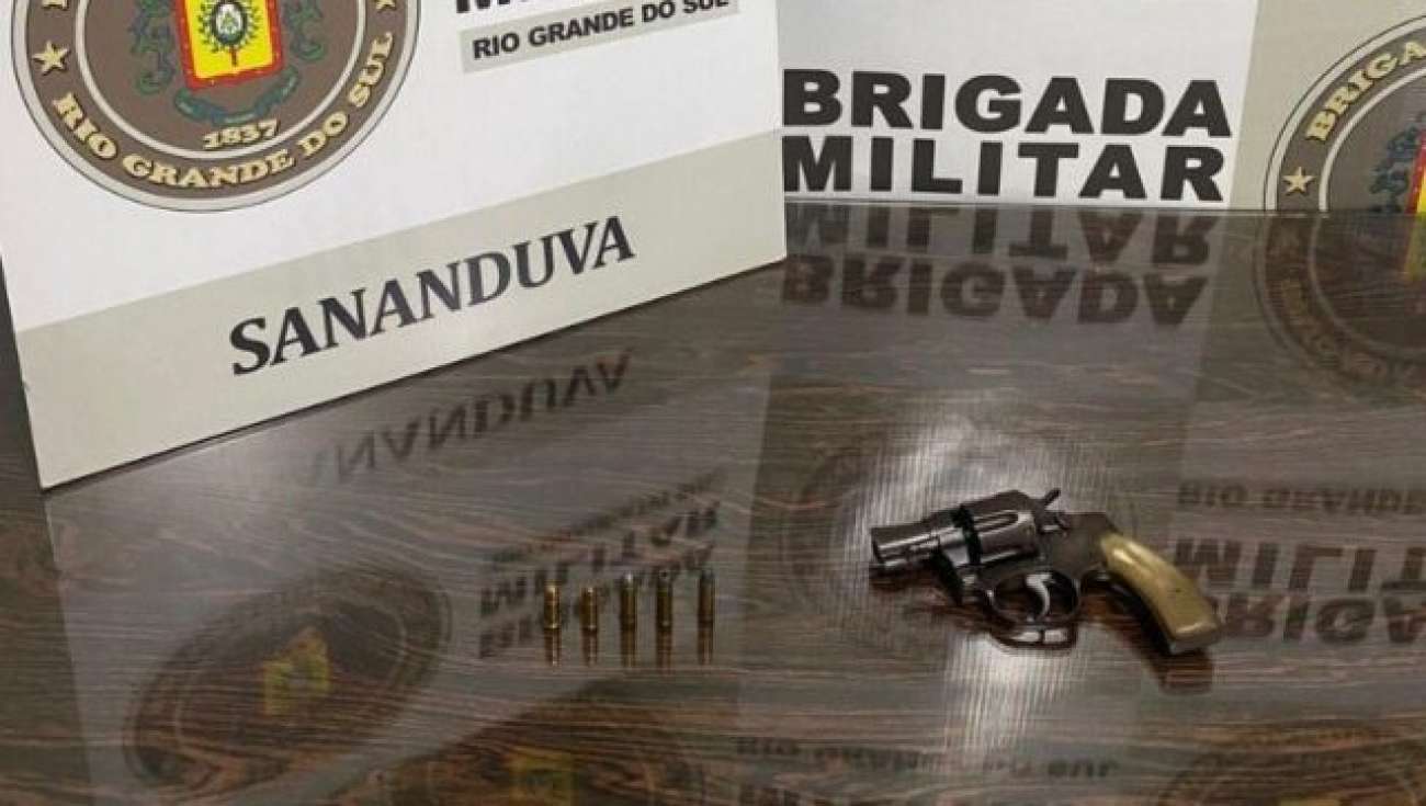 Indivíduo é preso por posse irregular de arma de fogo, em Sananduva