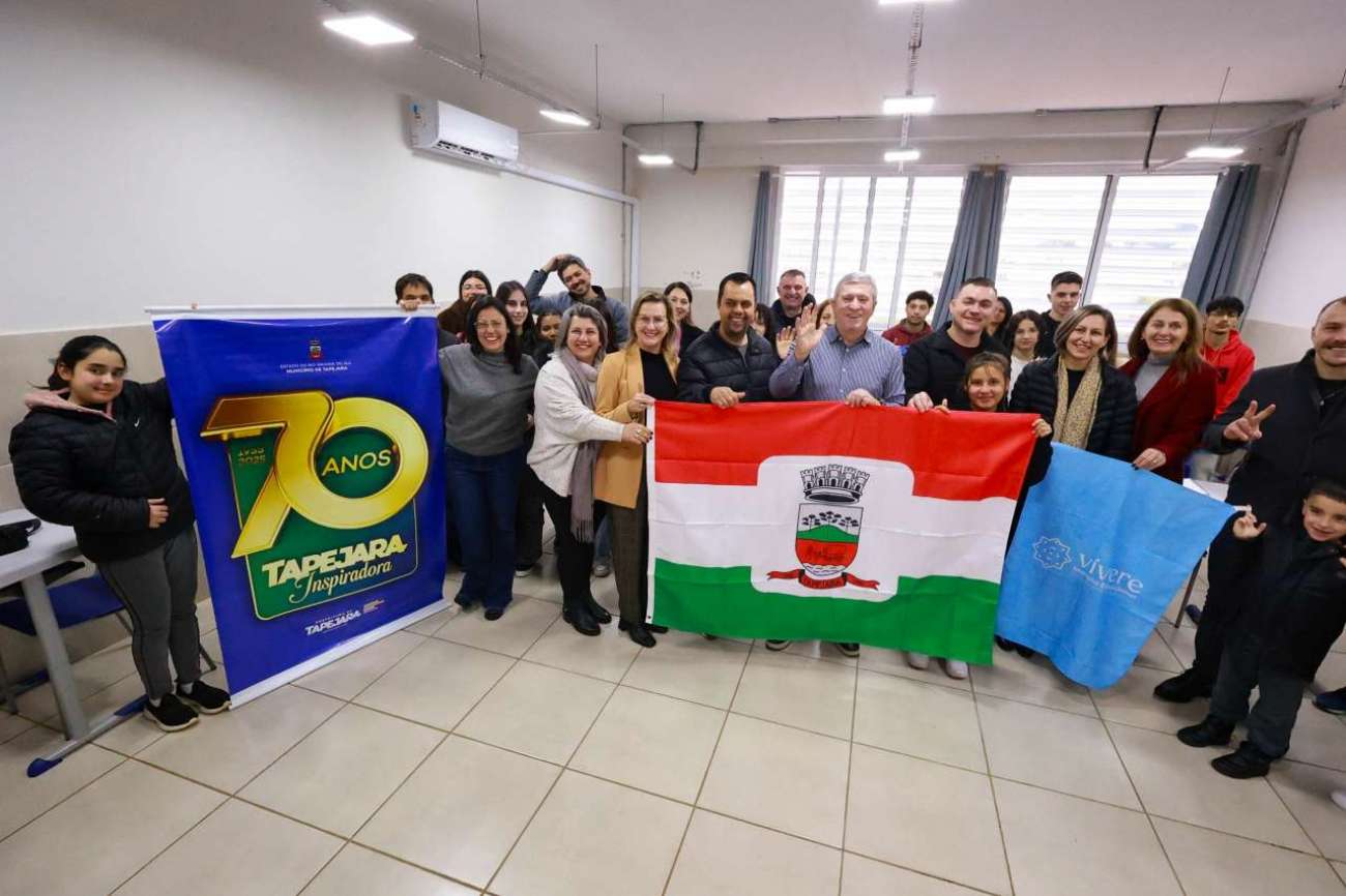 Projeto “Jovens Inspiradores” inicia atividades em Tapejara com foco na qualificação da juventude