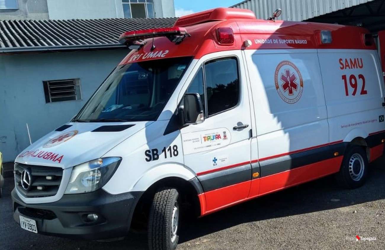 Atendimento do SAMU de Tapejara nas últimas 24h
