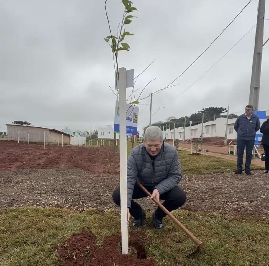 Tapejara celebra 70 anos com plantio de 70 mudas de árvores no projeto Arboriza Tapejara