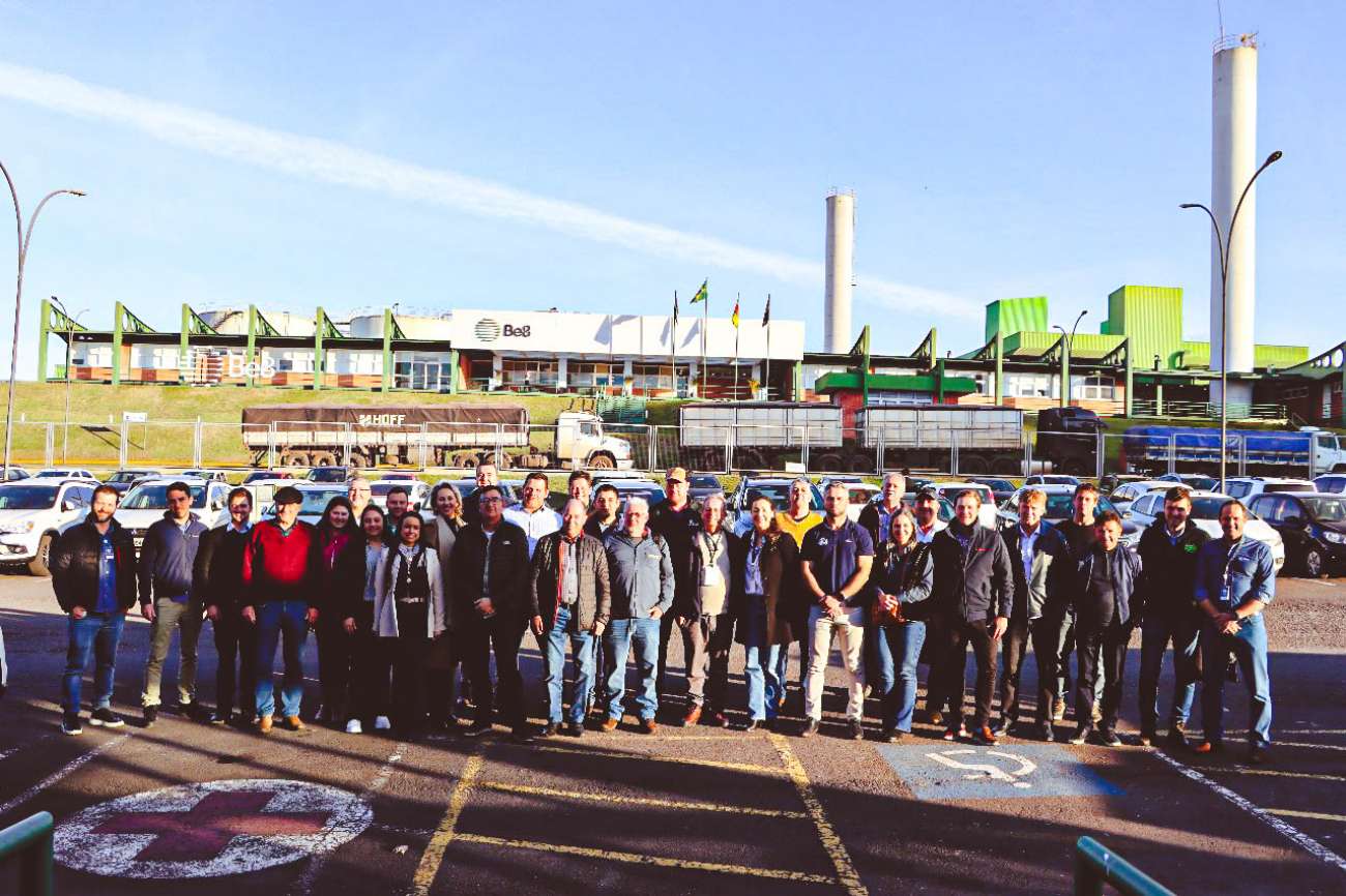 Ibiaçá realiza visita técnica a empresa Be8